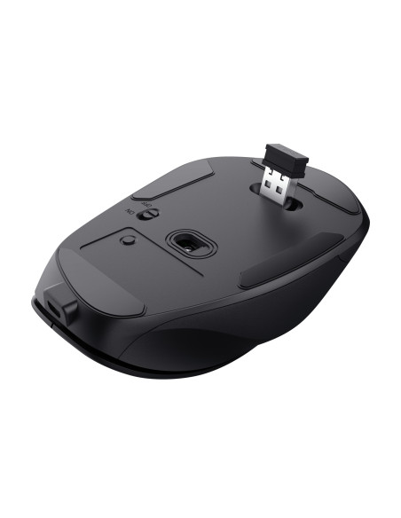 TRUST Fyda Rechargeable Wireless Mouse - black "24727"