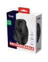 TRUST Fyda Rechargeable Wireless Mouse - black "24727"