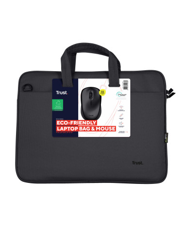 TRUST Bologna Laptop Bag And Mouse Set Black "24988"