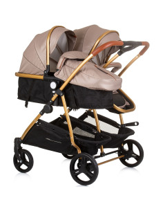 KBDS02403GB,Carucior gemeni Chipolino Duo Smart 2 in 1 golden beige 2