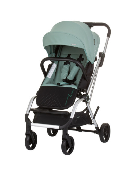 LKTW02404PG,Carucior Chipolino Twister pastel green cu sezut rotativ
