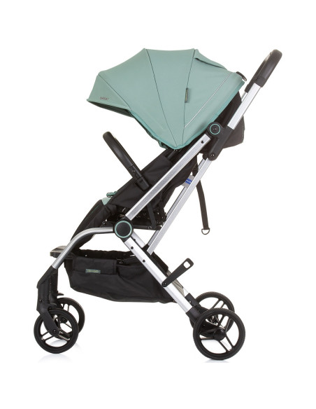 LKTW02404PG,Carucior Chipolino Twister pastel green cu sezut rotativ