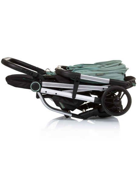 LKTW02404PG,Carucior Chipolino Twister pastel green cu sezut rotativ