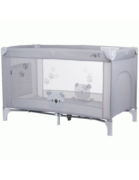 KOSIK2401KO,Patut pliabil Chipolino Capri Koala grey