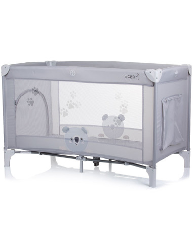 KOSIK2401KO,Patut pliabil Chipolino Capri Koala grey