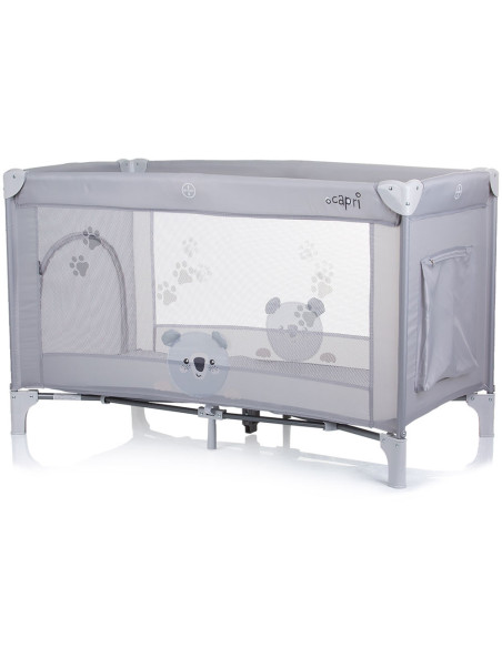 KOSIK2401KO,Patut pliabil Chipolino Capri Koala grey