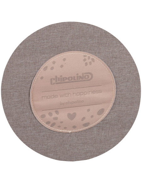 KOSIRE242MA,Patut pliabil Chipolino Relax macadamia linen cu laterala culisanta