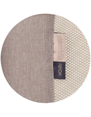 KOSIRE242MA,Patut pliabil Chipolino Relax macadamia linen cu laterala culisanta