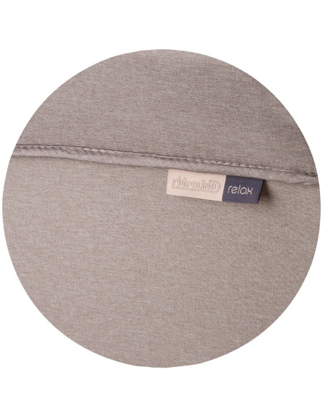 KOSIRE242MA,Patut pliabil Chipolino Relax macadamia linen cu laterala culisanta
