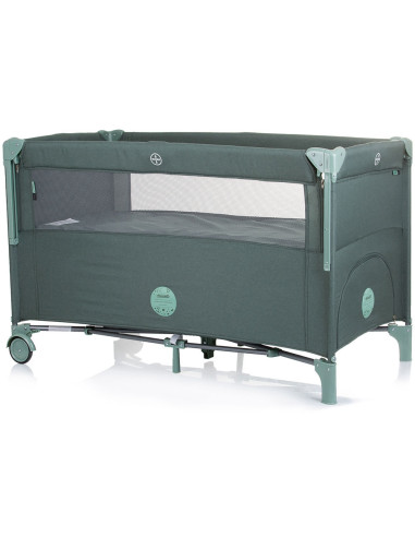 KOSIRE243PN,Patut pliabil Chipolino Relax pine linen cu laterala culisanta