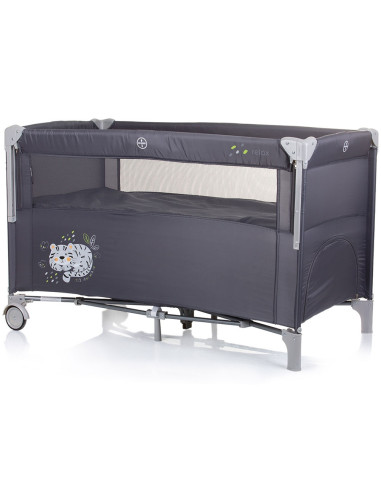 KOSIRE245GN,Patut pliabil Chipolino Relax granite cu laterala culisanta