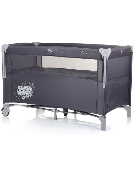 KOSIRE245GN,Patut pliabil Chipolino Relax granite cu laterala culisanta