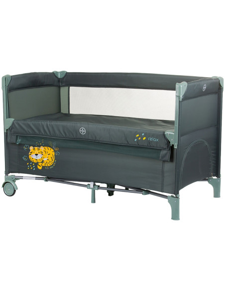 KOSIRE247PG,Patut pliabil Chipolino Relax pastel green cu laterala culisanta