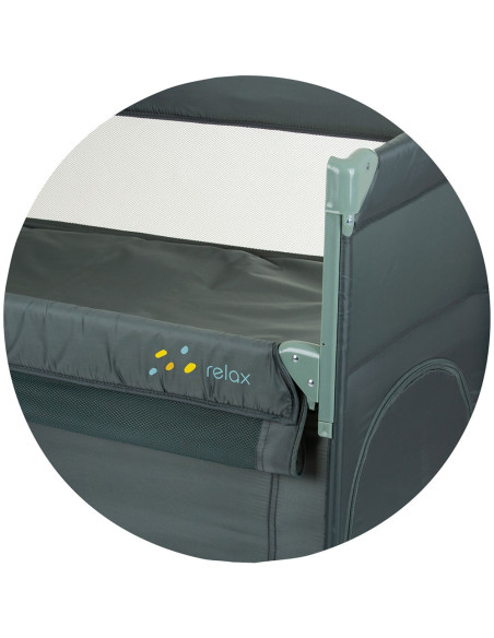 KOSIRE247PG,Patut pliabil Chipolino Relax pastel green cu laterala culisanta