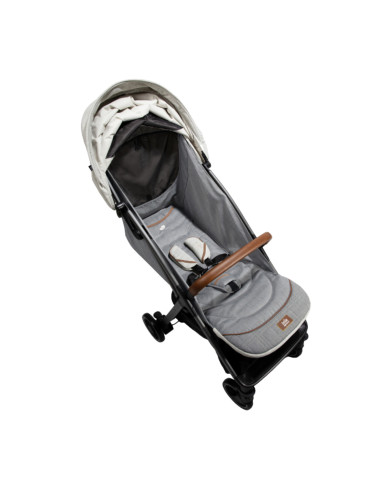 BB-S2112AAOYS000SET,Joie - Carucior pentru copii ultracompact 2 in 1 Parcel, nastere - 22 kg, Signature Oyster (Carucior Parcel 