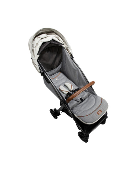 BB-S2112AAOYS000SET,Joie - Carucior pentru copii ultracompact 2 in 1 Parcel, nastere - 22 kg, Signature Oyster (Carucior Parcel 