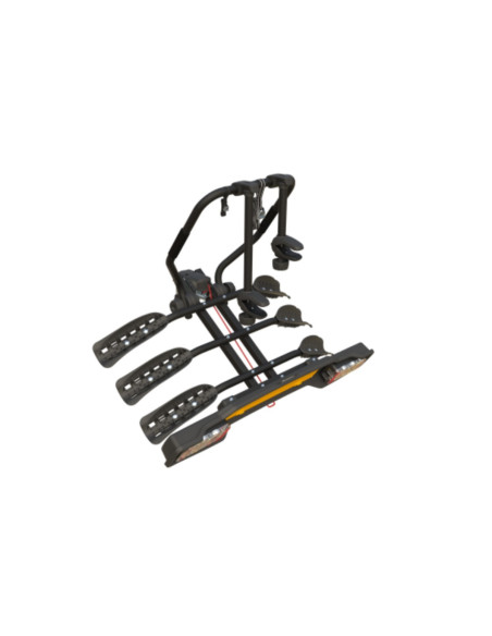 P668/3N,Suport 3 biciclete Peruzzo Siena 668/3N cu prindere pe carligul de remorcare, Negru