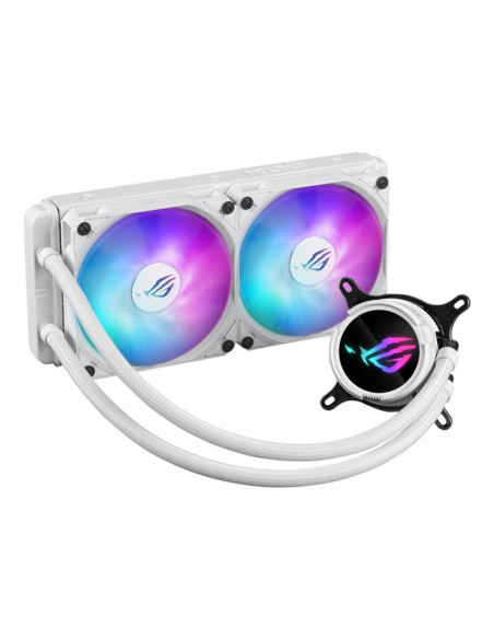 90RC00S2-M0UAY0,Cooler procesor cu lichid ASUS ROG STRIX LC III 240 iluminare aRGB alb 90RC00S2-M0UAY0,Cooler procesor cu lichid ASUS ROG STRIX LC III 240 iluminare aRGB alb