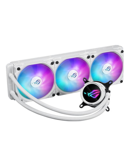 90RC00T2-M0UAY0,Cooler procesor cu lichid ASUS ROG STRIX LC III 360 iluminare aRGB alb