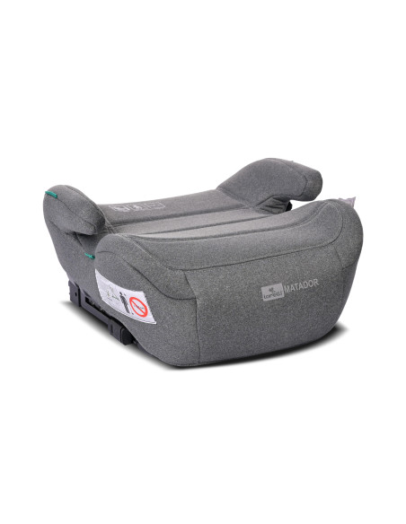 10071732406,Inaltator auto, Matador, i-Size, 6-12 Ani, 125-150 cm, Grey 10071732406,Inaltator auto, Matador, i-Size, 6-12 Ani, 125-150 cm, Grey