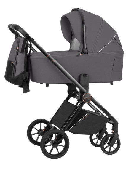 CRL-6525-GREY,Carucior compact premium Carrello ULTRA 2 in 1 Sonic Grey