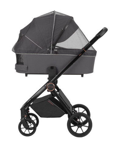 CRL-6525-GREY,Carucior compact premium Carrello ULTRA 2 in 1 Sonic Grey