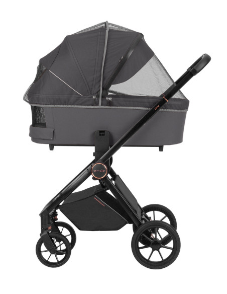CRL-6525-GREY,Carucior compact premium Carrello ULTRA 2 in 1 Sonic Grey