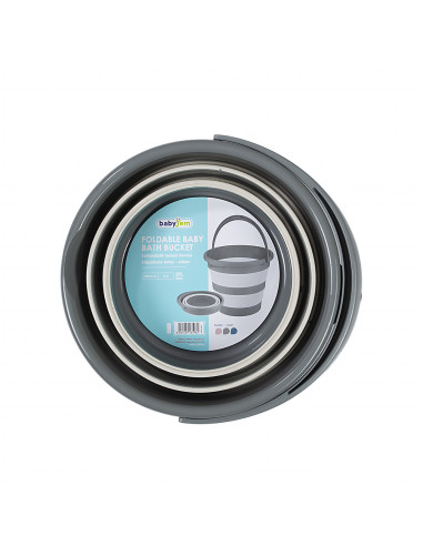 UP-bj_5984,Galeata pliabila pentru baie BabyJem, 10l (Culoare: Antracit) UP-bj_5984,Galeata pliabila pentru baie BabyJem, 10l (Culoare: Antracit)