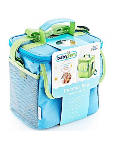 UP-bj_4321,Geanta termoizolanta BabyJem Thermos Bag (Culoare: Verde)