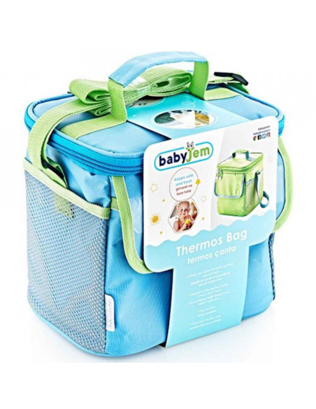 UP-bj_4321,Geanta termoizolanta BabyJem Thermos Bag (Culoare: Verde)