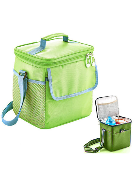 UP-bj_4321,Geanta termoizolanta BabyJem Thermos Bag (Culoare: Verde)