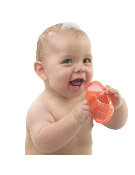 BN-183454,Set 3 jucarii de baie, Playgro, Include 3 barcute colorate, Cu gauri pentru a se revarsa apa, 6 luni+, Bright Baby Boa