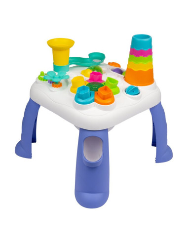 BN-6388396,Centru de activitati, Playgro, Cu sunete si lumini, Cu 12 activitati diferite, Fara BPA, 12 luni+, Sensory Explorer M