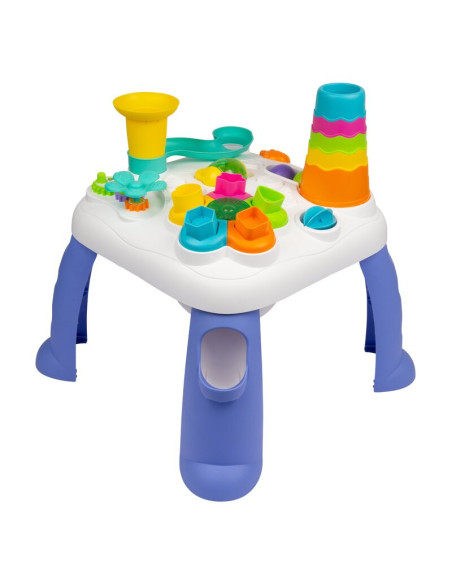 BN-6388396,Centru de activitati, Playgro, Cu sunete si lumini, Cu 12 activitati diferite, Fara BPA, 12 luni+, Sensory Explorer M