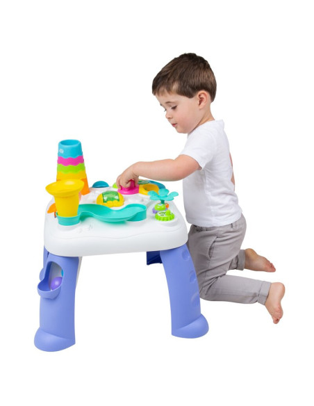 BN-6388396,Centru de activitati, Playgro, Cu sunete si lumini, Cu 12 activitati diferite, Fara BPA, 12 luni+, Sensory Explorer M