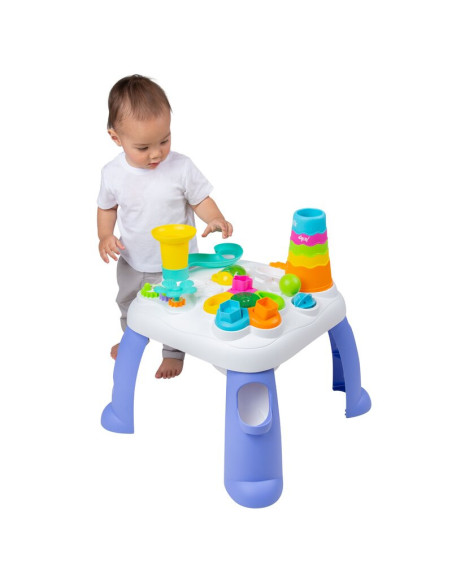 BN-6388396,Centru de activitati, Playgro, Cu sunete si lumini, Cu 12 activitati diferite, Fara BPA, 12 luni+, Sensory Explorer M