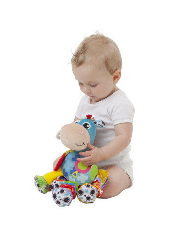 BN-188178,Set jucarii carucior si dentitie, Playgro, Clip Clop, Cu 3 jucarii, Cu 3 inele pentru dentitie, Cu diverse forme si te