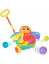 BN-408637407,Jucarie de impins, Playgro, Cu 3 bile colorate, Cu maner detasabil, 6 luni+, Push Along Ball Popping Octopus