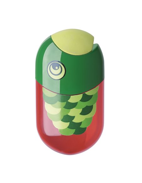 Ascutitoare cu radiera FISH FABER-CASTELL