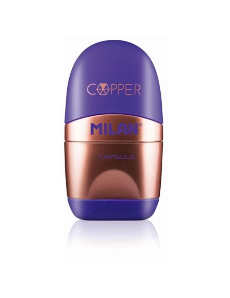 Ascutitoare cu radiera Copper MILAN