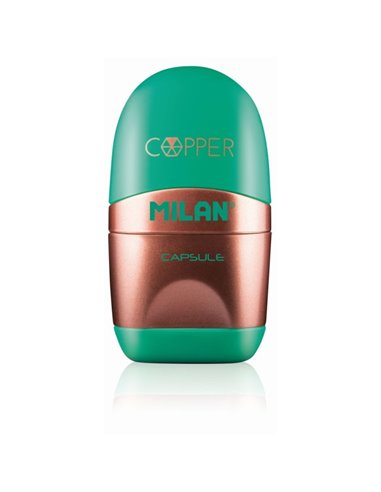 Ascutitoare cu radiera Copper MILAN
