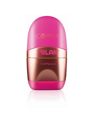 Ascutitoare cu radiera Copper MILAN