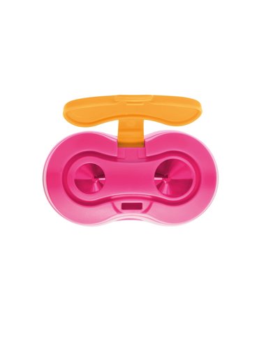 Ascutitoare Plastic Dubla Cu Container, Blister, Pelikan, Roz