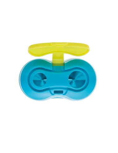 Ascutitoare Plastic Dubla Cu Container, Blister, Pelikan, Albastru