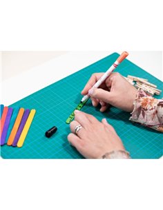 Carioci Daco Bicolor 12 buc./Set, Multicolor 2