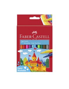 Carioci Faber-Castell FC554202 2021, 24 culori