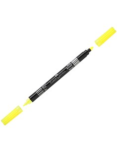 Carioci cu 2 capete Faber-Castell FC151109, 10 culori, Neon 2