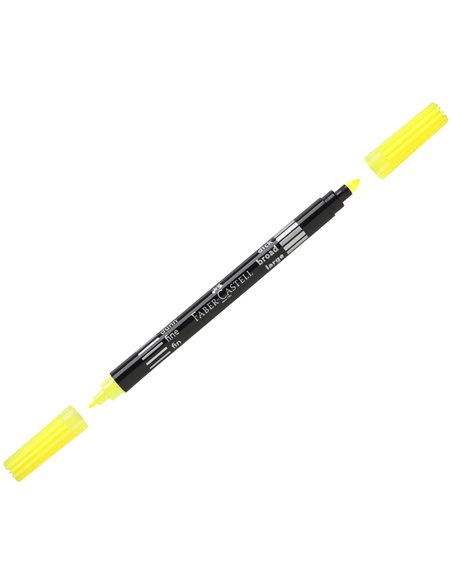 Carioci cu 2 capete Faber-Castell FC151109, 10 culori, Neon