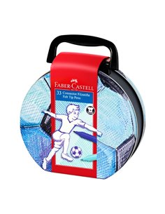Carioci FABER-CASTELL 33 culori, Motiv Fotbal connector