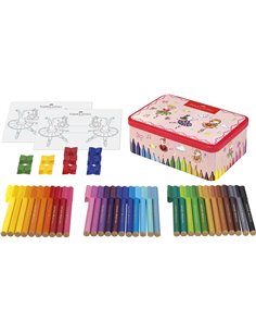Carioci connector Faber-Castell FC155534, 33 culori, Ballerina box 2